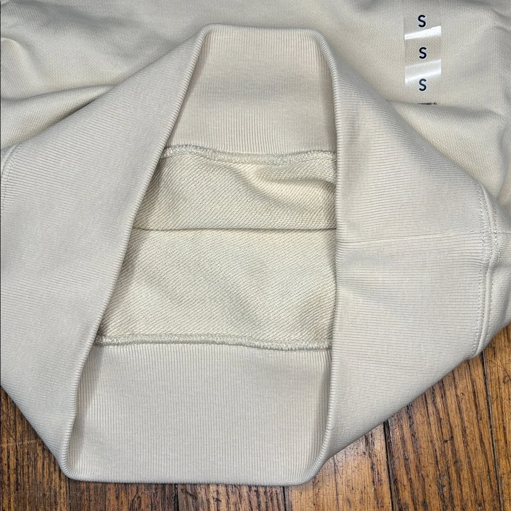 Uniqlo U crewneck sweatshirt pullover ecru S - Picture 8 of 15